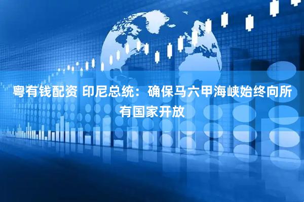 粤有钱配资 印尼总统:确保马六甲海峡始终向所有国家开放